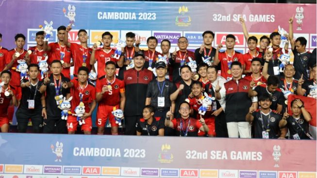 Tim Sepak Bola Indonesia Targetkan Emas di SEA Games 2025
